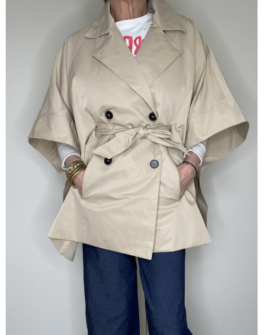 Cape / trench Monica