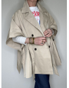 Cape / trench Monica