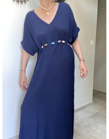 Robe Louisa en marine