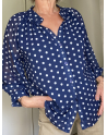 Blouse Lara en marine